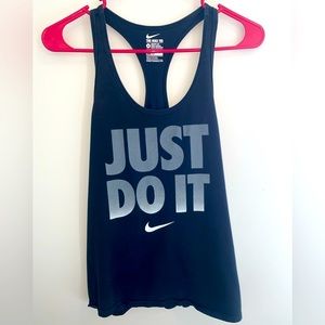 Nike - Black - Just Do It - Racerback Tank